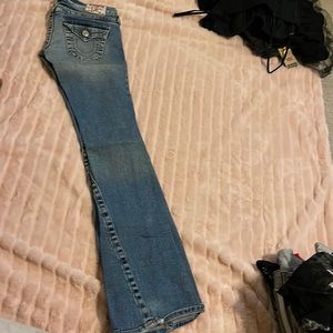True Religion jeans size 26 bell bottom